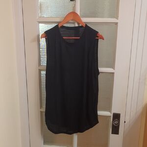 lululemon athletica Black Muscle Tee